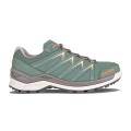 Lowa Wander-Travelschuhe Innox Pro Low GTX (All-Terrain, Synthetik/Textil, wasserdicht) grün/grau Damen